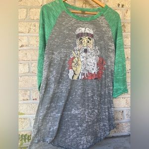 Hippie Santa shirt
